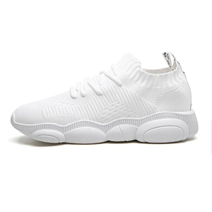 New Style knitted Walking Sneaker Shoes Men Casual Running Sports Shoes