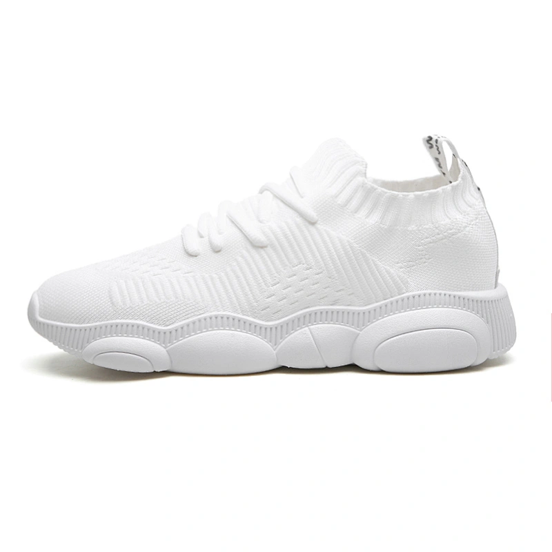 New Style knitted Walking Sneaker Shoes Men Casual Running Sports Shoes