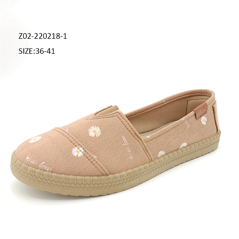 Comfortable Colorful Ladies Casual Shoes Wholesale Soft Women Espadrilles Platforms