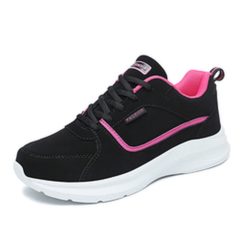 Fashion design lady walking outdoor sports shoes women's fashion casual sneakers shoes
