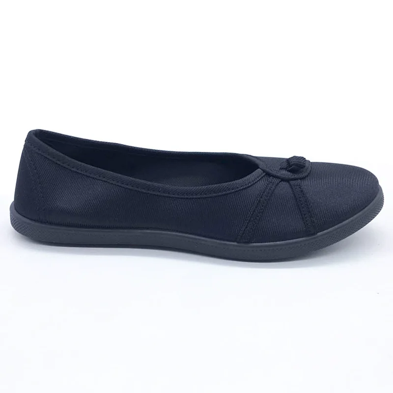 Customize Fashion custom Design Women Slip on Injection Flat Dress Canvas Shoes