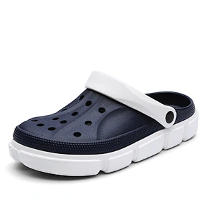 Slip on Mules Slippers Air Cushion Water Shoes Mens Garden Clogs Sandals