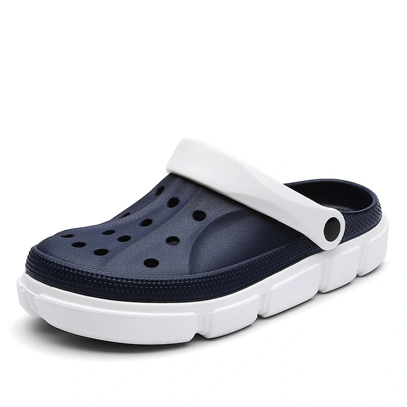 Slip on Mules Slippers Air Cushion Water Shoes Mens Garden Clogs Sandals