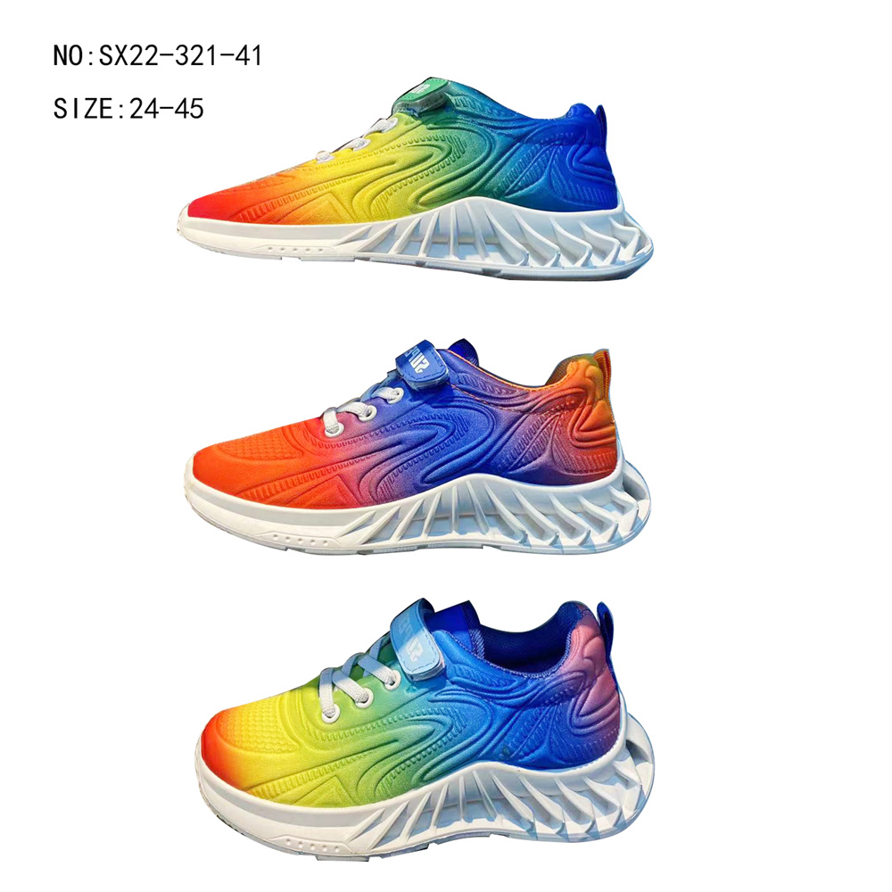 New Custom Children Casual Sports Shoes Breathable sneaker Running Shoes with Customize