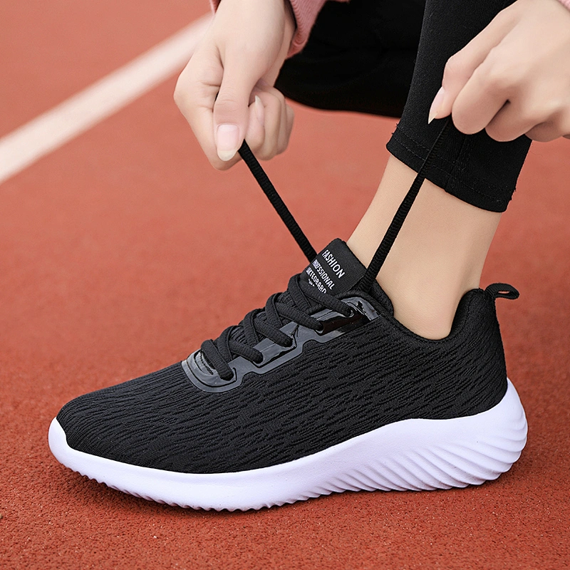 Fashion design walking outdoor breathable lady sports shoes women casual sneakers shoes