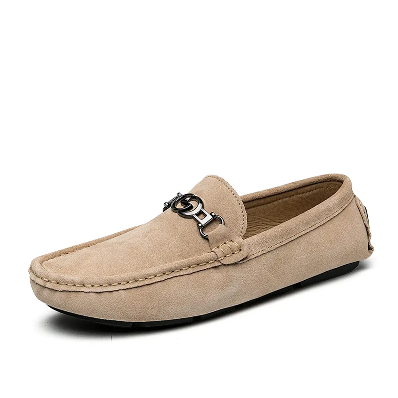 New Model Men's Business Casual Driving Shoes Loafers Leather Shoes