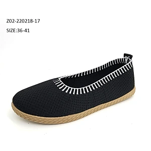 Factory sale Custom injection ladies loafers walking shoes Women flat Casual Shoes