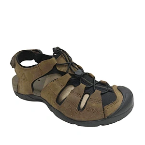 Hot sale High Quality Men Outdoor Beach Slippers Leather Sandals for Summer