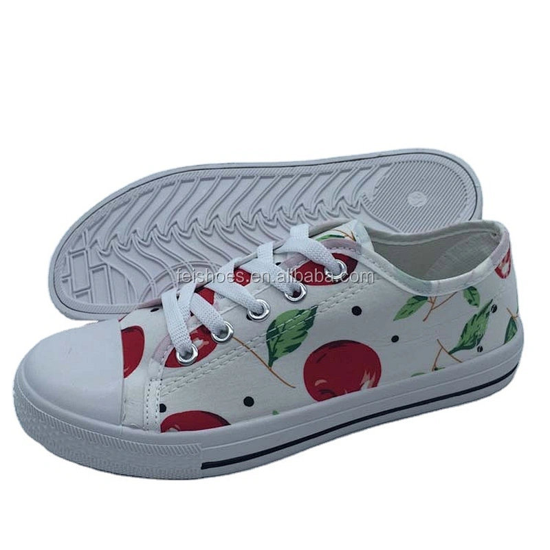 OEM  lady cheap leisure shoes women injection canvas  casual shoes