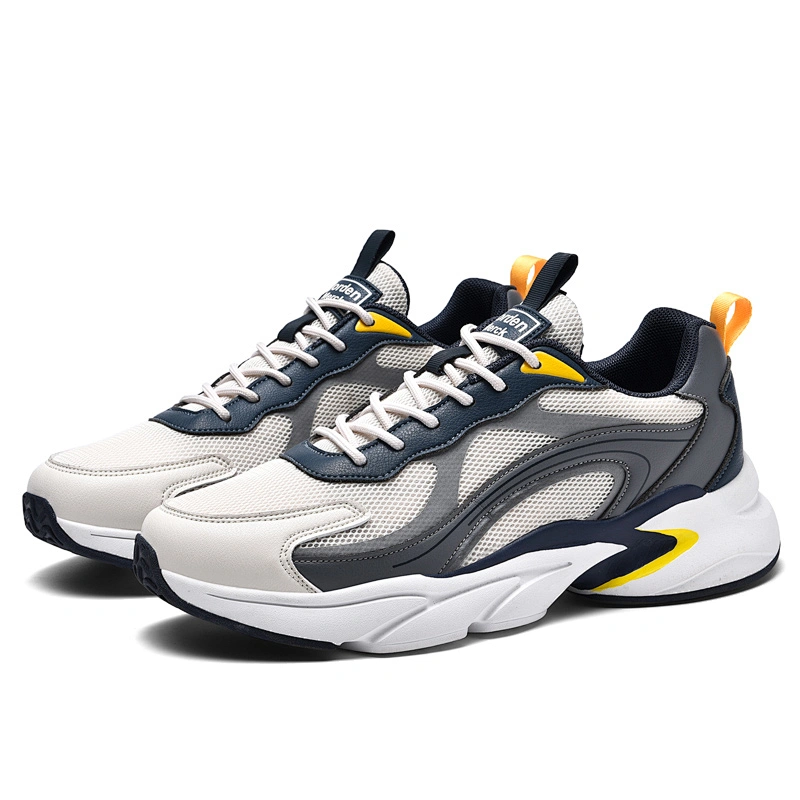 Big size fashion men walking style Sneakers Athletic shoes Lightweight Men Sports Shoes