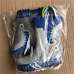 Mixed style kids rubber rain boots stock shoes shoe stock lots