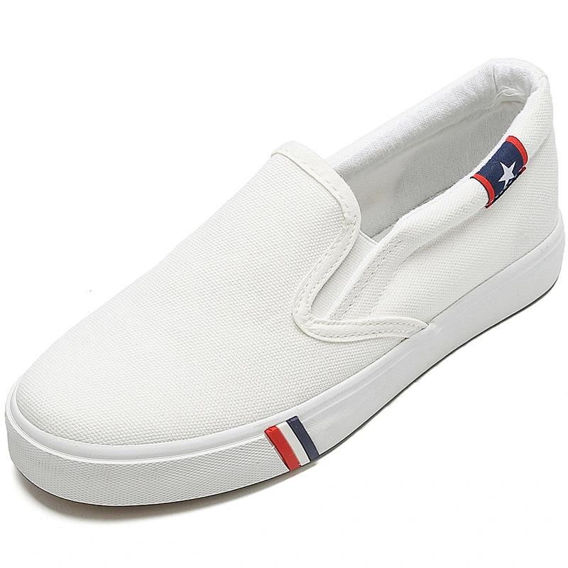 Men Low Top Sneakers Casual Canvas Shoes