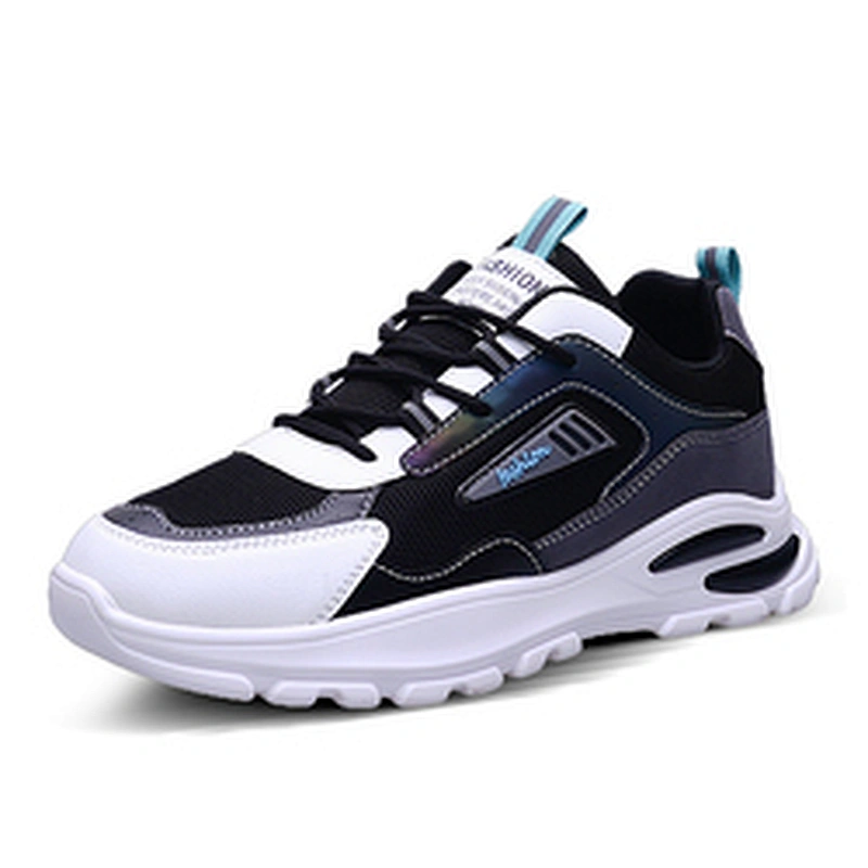 Thick Sole Athletic Walking Dad Shoes Men Casual Sport Chunky Sneakers
