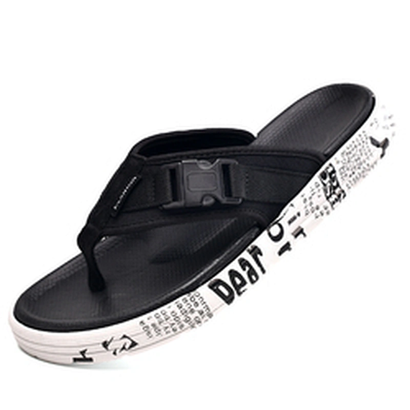 unisex beach slippers Korean style flip flops fashion outdoor sandals
