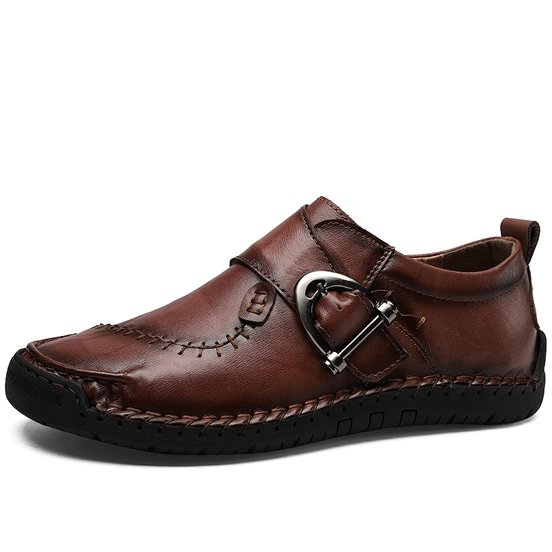 Men Business Leather Shoes Loafer Dress Shoes