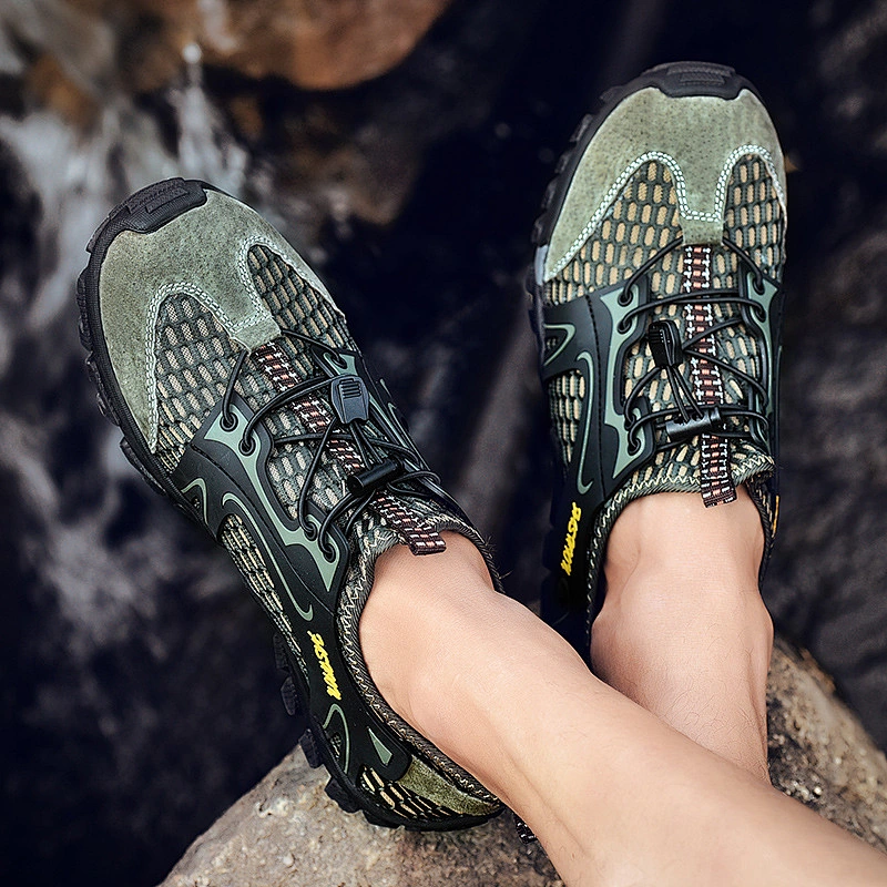 Summer Men Casual Beach Water Shoes Mesh Sneakers Outdoor Hiking Shoes