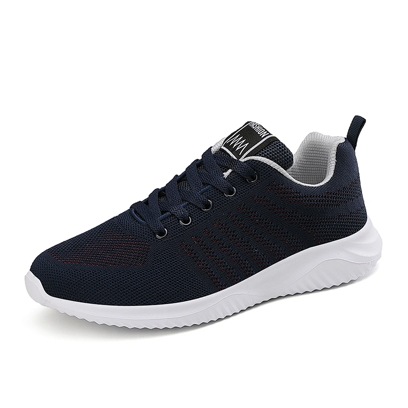 High Quality Footwear Sports Fly knit Running Athletic Men Sneaker Shoes