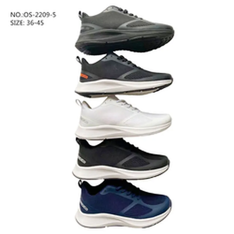 New Design Breathable custom Sneaker Men Sport Shoes Outdoor Running Athletic Shoes