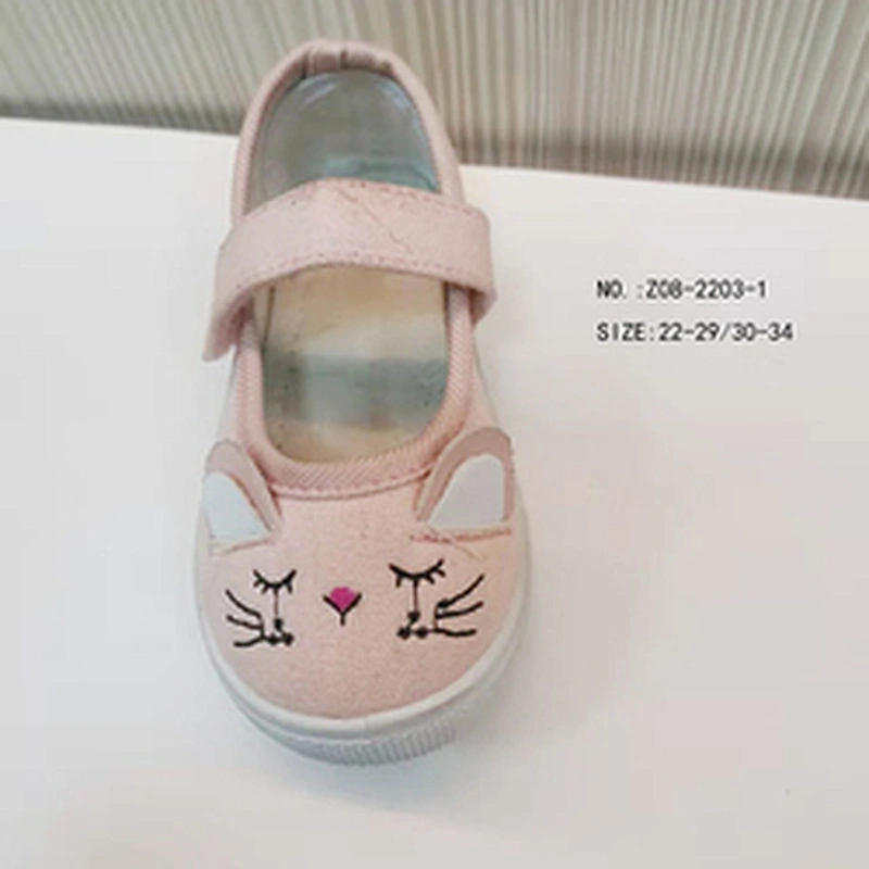 Good Quality Comfort Kids Dance Loafers Casual Shoes Girls Children Canvas Shoes