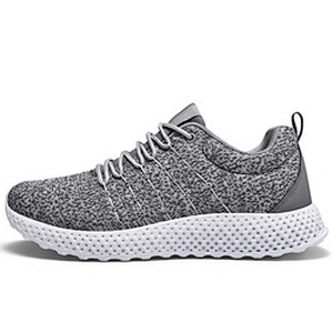 New Model Fashion Men Sneaker Sports running knitted Tennis Shoes