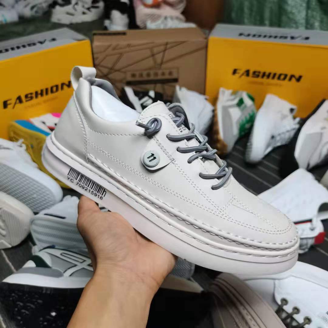 Wholesale men gym sports casual walking sneakers mixed shoes stock