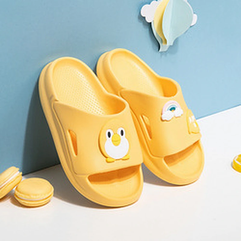 Home Bathroom Shoe Children Soft Slide Slippers Indoor Shoes