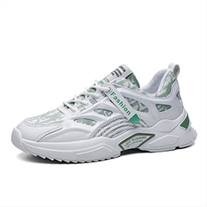 Breathable Fashion Men Lace up Casual Running Shoes Athletic Sneakers