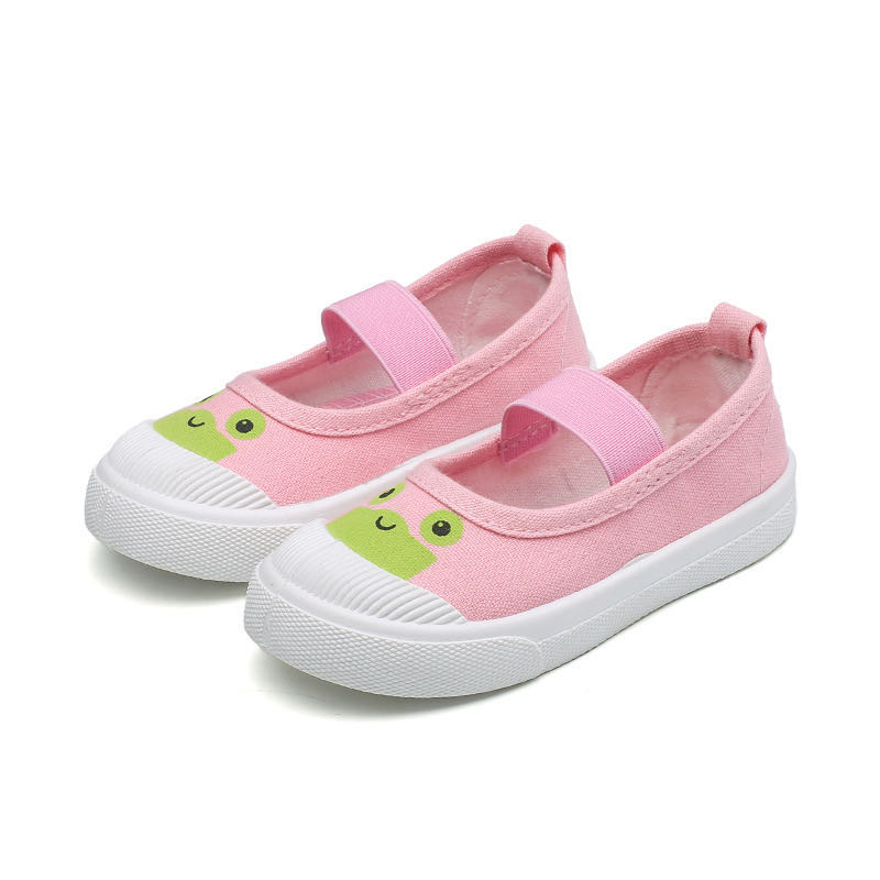 New Style Kids Leisure Flats Canvas Shoes