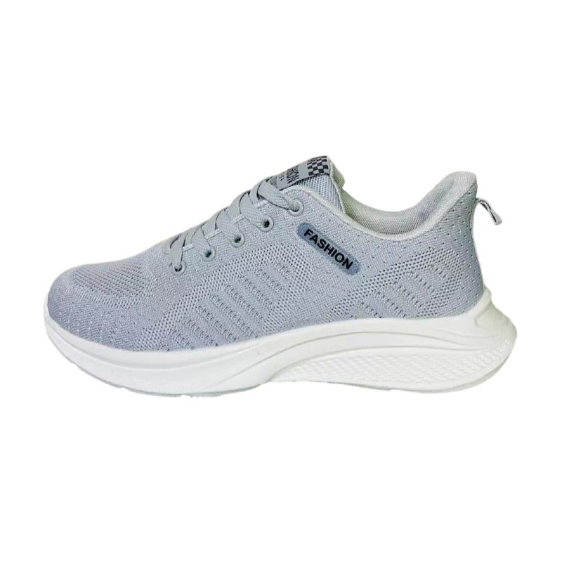New Design Custom Men Lightweight Fly Weave Casual Shoes Outdoor Sports Running Shoes