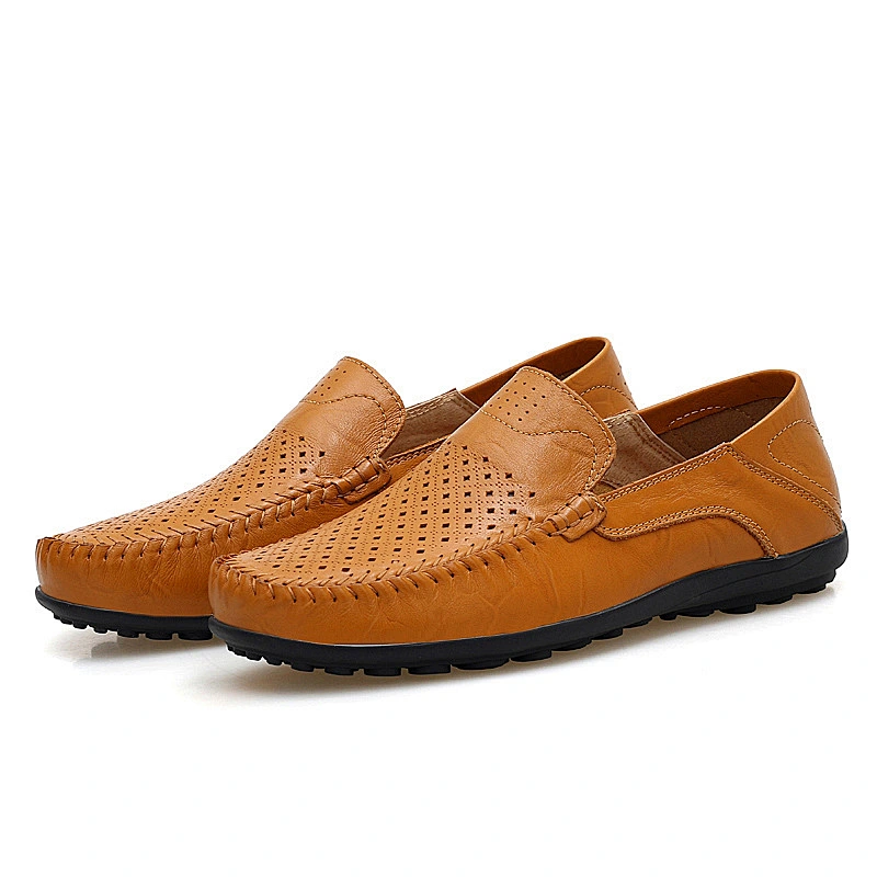 Men Slip on Casual Loafers Formal Leather Shoes