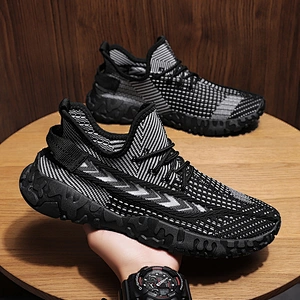 Men Mesh Walking Shoes Slip on Casual Sneakers Running Shoes