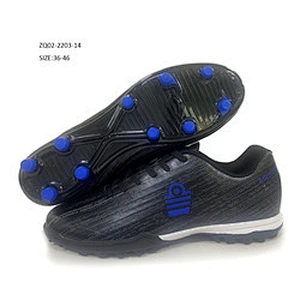Factory new design indoor outdoor sports football shoes men casual soccer shoes