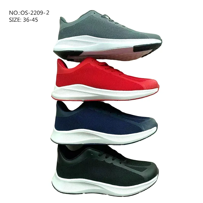 New Fashion Style Custom Men's Mesh Sports Shoes Casual Athletic Running Sneaker Shoes
