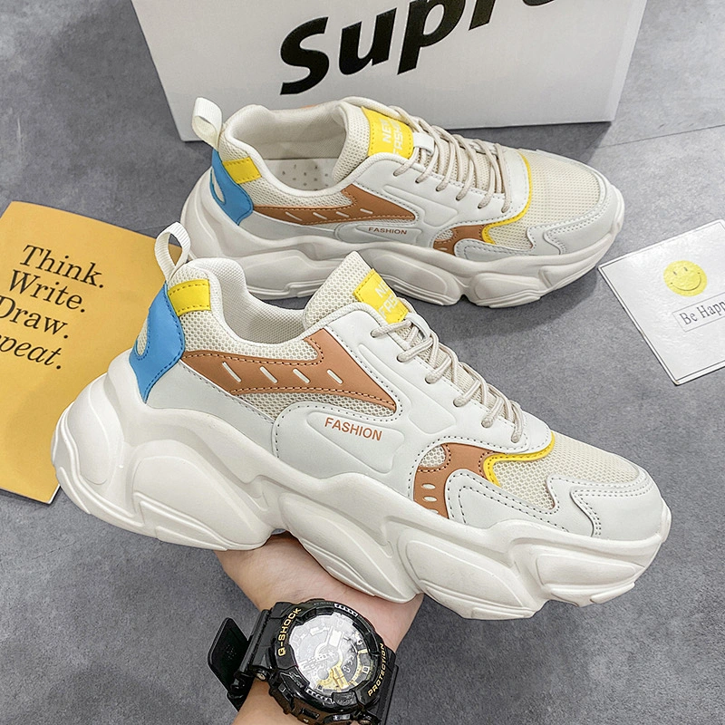 Casual Walking Sport Shoes Men Chunky Sneakers Dad Shoes