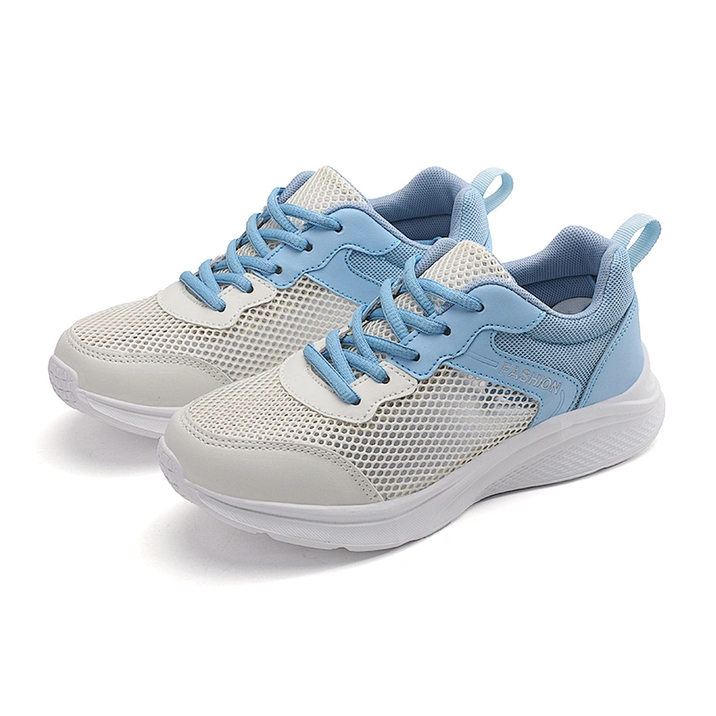 New Breathable fashion Ladies Fitness Walking Casual Shoes women Mesh running Sports Shoes