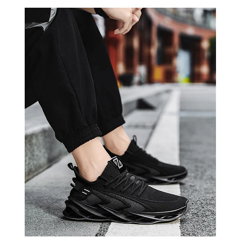 Men Casual Athletic Shoes Mesh Blade Running Walking Sneaker