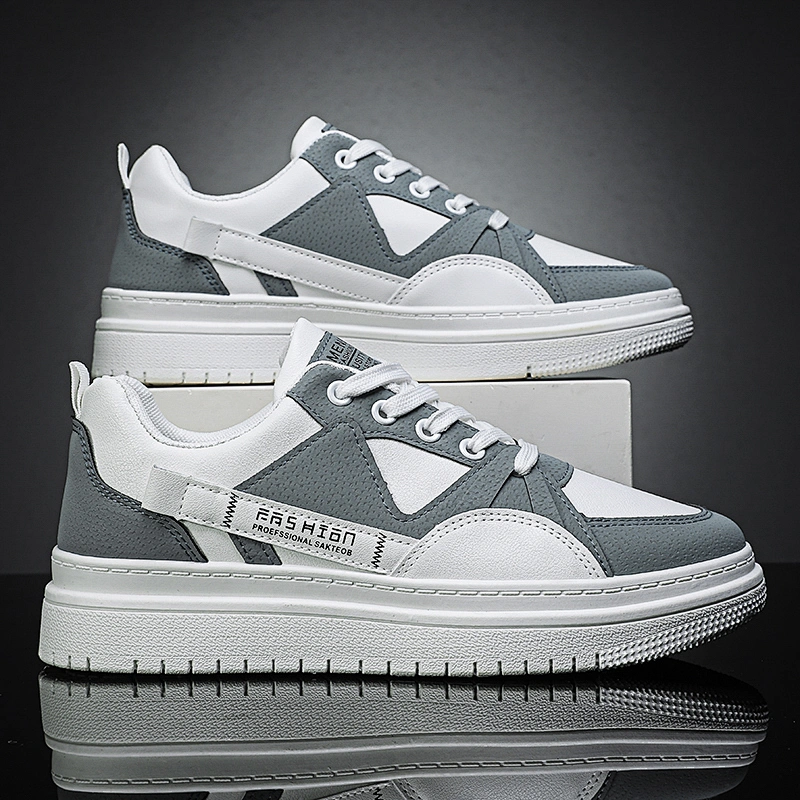 Men Low Top Skateboard Athletic Sneakers Casual Walking Shoes