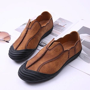 Outdoor Slip on Loafers Men Casual Handmade Shoes