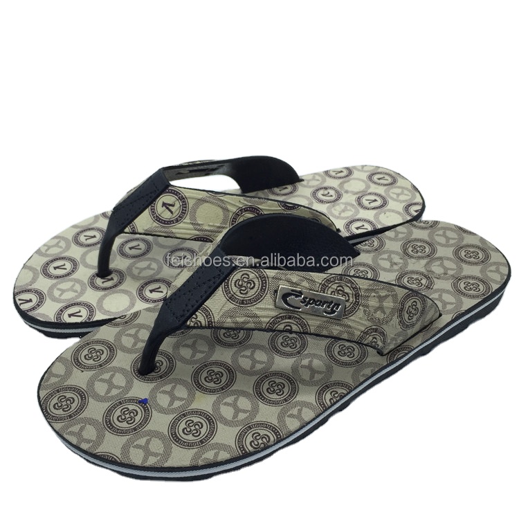 Hot Sale Men PVC Beach Shoes Slipper Sandals beach Flip Flops