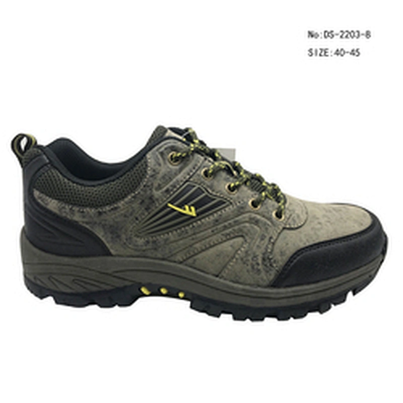 High Quality Outdoor Men Mountain Sports Walking Hiking Boots Leisure Safety Trekking Shoes