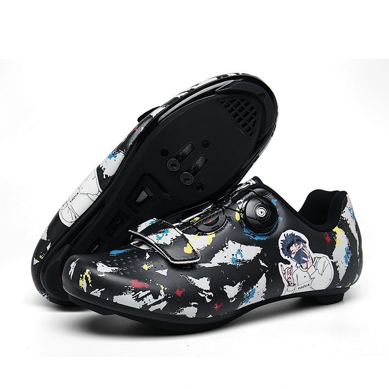 Men Outdoor Cycling Sneakers Racing Road Bicycle Shoes