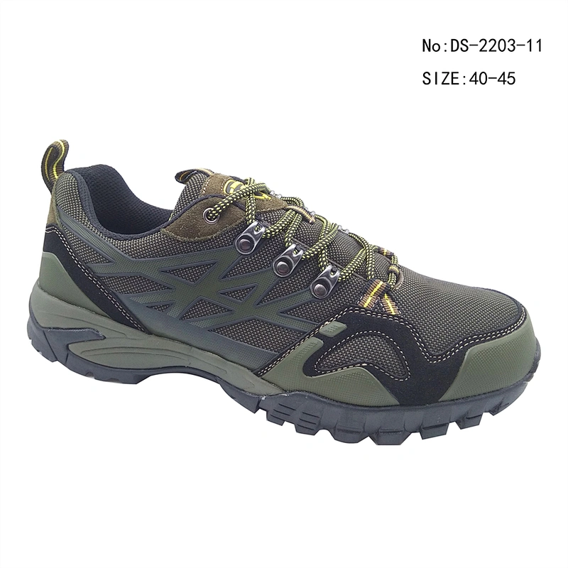 New leisure Men Leather Boots Hiking Shoes Trekking Outdoor Waterproof Hiking Boots
