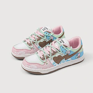 New Sweet ice cream Skate shoes women sneakers fashion casual platform board shoes