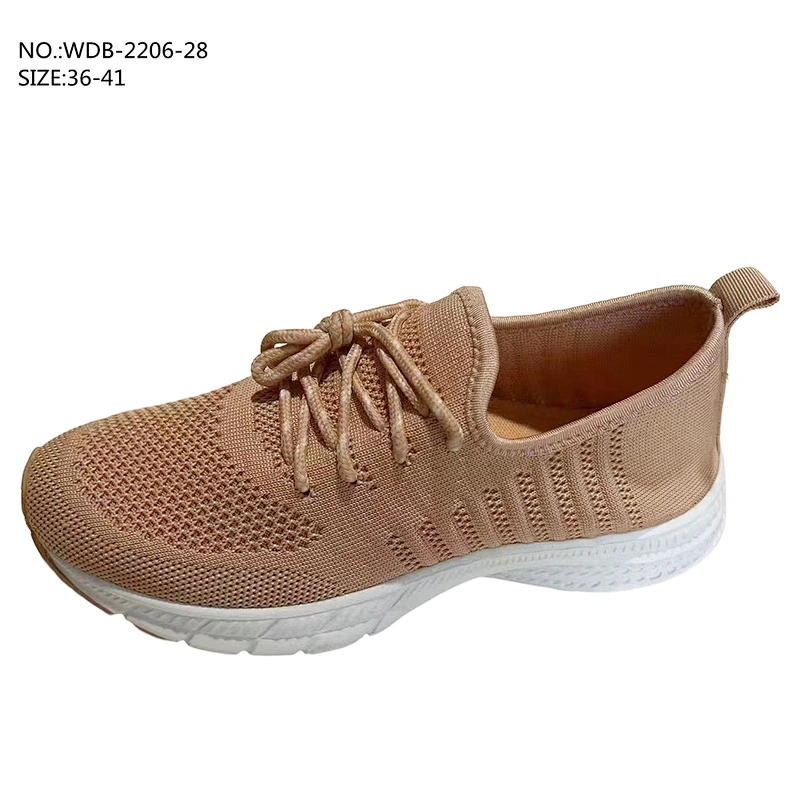 Custom women slip on sport shoes breathable casual walking style shoes