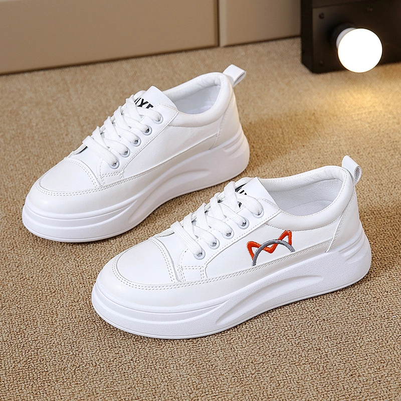 Hot Selling Fashion Women Sport Shoes Ladies Casual Skate Board Shoes
