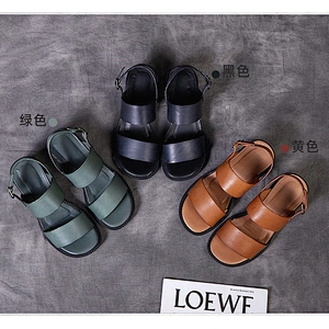 High heeled handmade Ladies sandal Women leather shoes