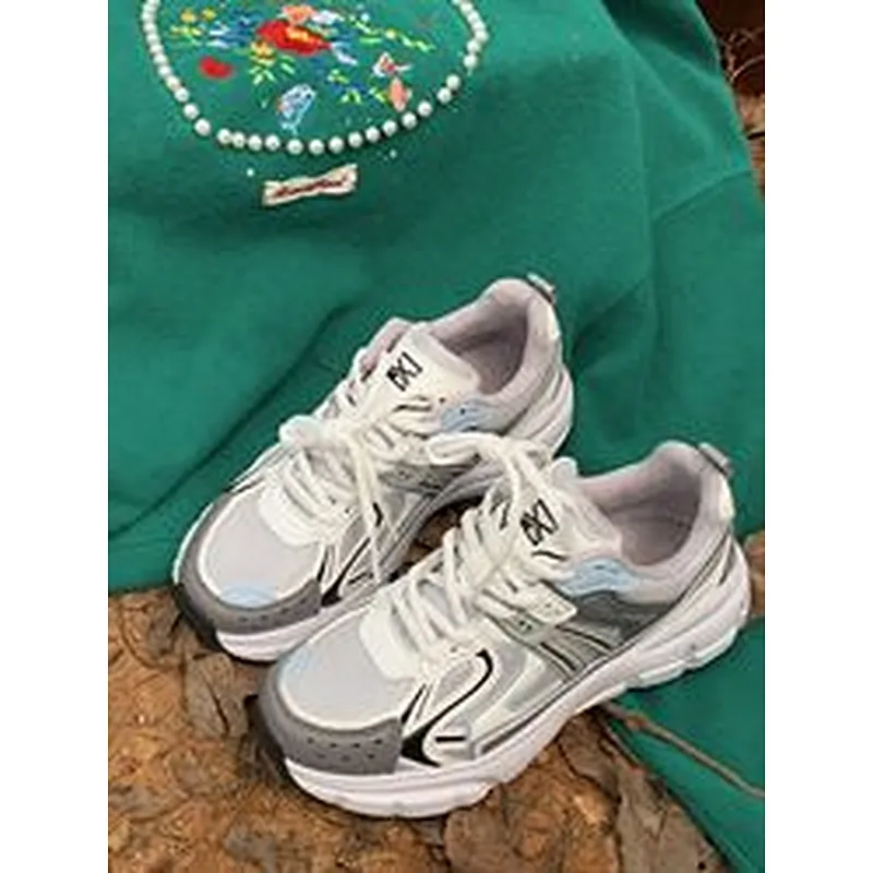 New retro Dad shoes women's thick soles casual sneaker students all-match sports shoes