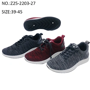 New Custom Injection Men Fly knit Sneakers Sports Shoes Comfortable Running Casual Shoes