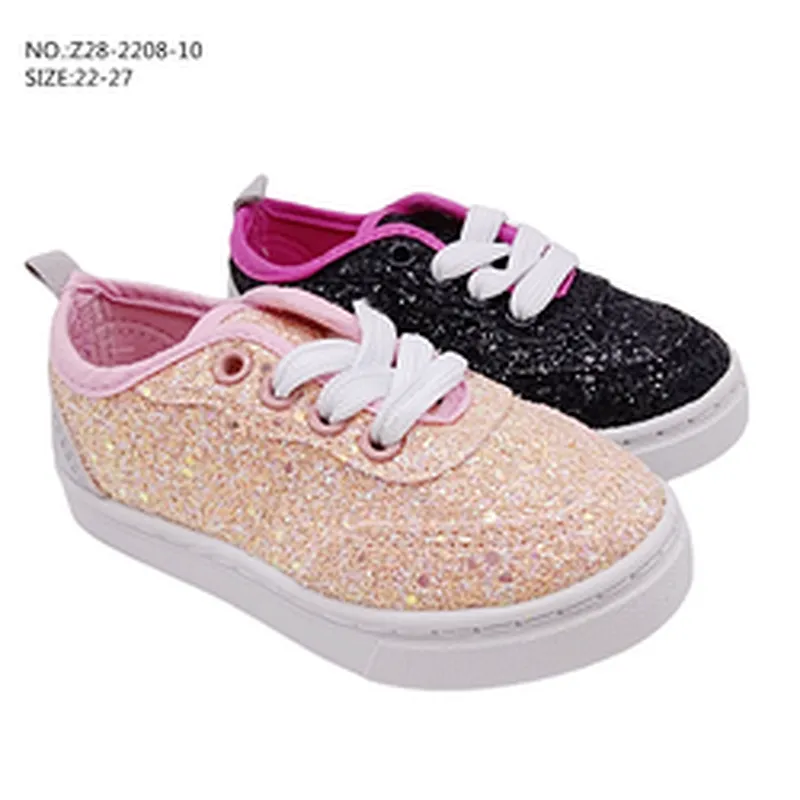 Hot Selling Injection Children Lace up Casual Shoes Flat Custom Sports School skateboard Shoes