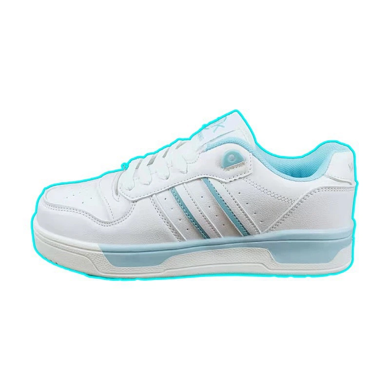 New Custom Korean Version Women White Sports Shoes All-Match Casual Flat Board Shoes